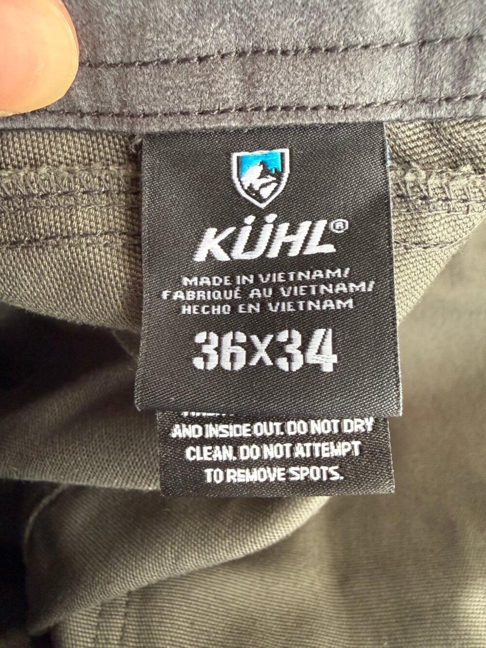 Kuhl Pine Green Workwear Pants 36x34 "The Law" - Picture 4 of 4